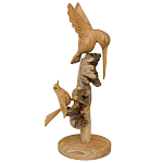 Статуэтка из дерева птицы Animals of the World варинант исполнения - 4 | Loft Concept в Екатеринбурге