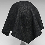 Мебельная ткань Шенилл черный цвет 138 см T4-35 варинант исполнения - 8 | Loft Concept в Екатеринбурге