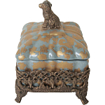 Фарфоровая шкатулка Puppy варинант исполнения - 2 | Loft Concept в Екатеринбурге