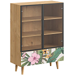 Витрина с изображением на дверцах Elise Cupboard варинант исполнения - 10 | Loft Concept в Екатеринбурге