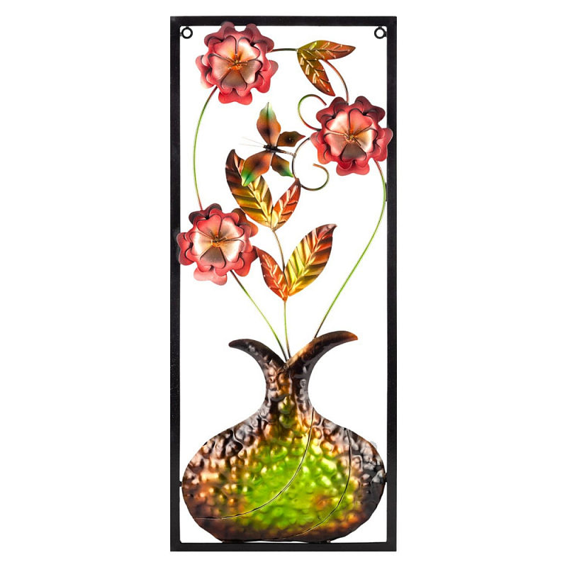 Аксессуар настенный из металла Blank Space Bouquet of flowers Мульти в Екатеринбурге | Loft Concept 