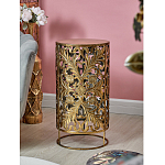 Столик приставной с цветочной резной фактурой Madagascar варинант исполнения - 3 | Loft Concept в Екатеринбурге