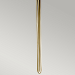 Бра вертикальное с белым полукруглым плафоном и длинным стержнем L Kichler варинант исполнения - 9 | Loft Concept в Екатеринбурге