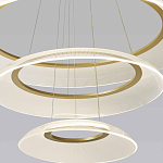 Люстра подвесная с 3-мя кольцевыми светодиодными лампами Catcher варинант исполнения - 3 | Loft Concept в Екатеринбурге