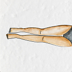 Плитка с узором Рыба Русалка варинант исполнения - 4 | Loft Concept в Екатеринбурге