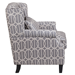 Кресло Henry Armchair grey velour варинант исполнения - 2 | Loft Concept в Екатеринбурге