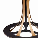 Торшер с основанием в виде стебля с листьями и тканевым абажуром Flowing Leaves варинант исполнения - 3 | Loft Concept в Екатеринбурге