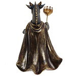 Подсвечник в виде дракона Dragon candlestick Brown Gold варинант исполнения - 3 | Loft Concept в Екатеринбурге