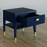 Прикроватная тумбочка с ящиком Elsa Dreams Blue варинант исполнения - 2 | Loft Concept в Екатеринбурге