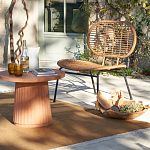 Садовое кресло из искусственного ротанга Mills Rattan Wicker Chair варинант исполнения - 8 | Loft Concept в Екатеринбурге