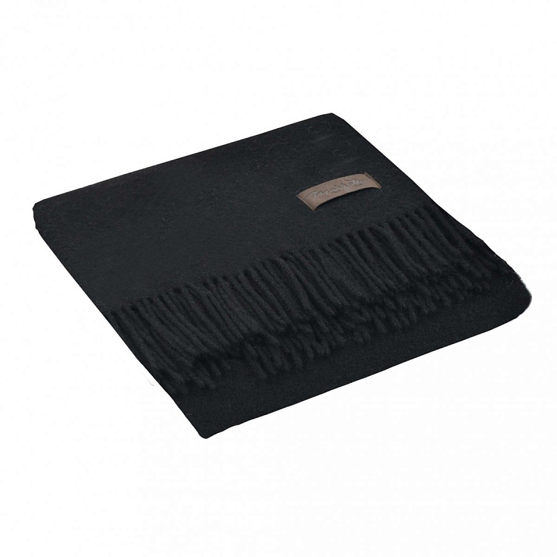 Плед DALIA 0199 Marzotto Черный в Екатеринбурге | Loft Concept 