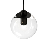 Подвесной светильник Selene Glass Ball Ceiling Lights Black  40 cm варинант исполнения - 3 | Loft Concept в Екатеринбурге