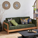 Диван двухместный Verde зеленый варинант исполнения - 7 | Loft Concept в Екатеринбурге