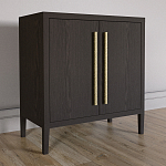 Современный Буфет Primo с 2 дверцами Темный орех варинант исполнения - 2 | Loft Concept в Екатеринбурге