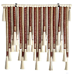 Декор настенный в Эко стиле с кисточками wall panel Thread brushes варинант исполнения - 2 | Loft Concept в Екатеринбурге