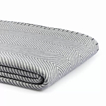 Плед из шерсти мериноса серого цвета 130×180 см Gray Waves варинант исполнения - 2 | Loft Concept в Екатеринбурге
