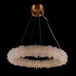 Люстра круглая с натуральным горным хрусталем Crystal Shimmer варинант исполнения - 1 | Loft Concept в Екатеринбурге