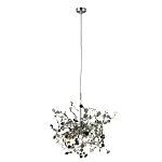 Подвесной светильник с металлическими круглыми элементами Terzani Argent варинант исполнения - 3 | Loft Concept в Екатеринбурге