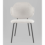 Стул Bellamy букле светло-серый варинант исполнения - 4 | Loft Concept в Екатеринбурге