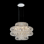 Люстра круглая с россыпью хрусталя Perfection of Diamonds варинант исполнения - 1 | Loft Concept в Екатеринбурге