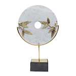 Декоративный арт-объект из мрамора Marble Ring варинант исполнения - 1 | Loft Concept в Екатеринбурге