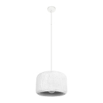 Подвесной светильник с цилиндрическим фактурным абажуром Sergey Makhno варинант исполнения - 9 | Loft Concept в Екатеринбурге