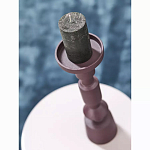 Подсвечник фигурный сливовый Bright Accent 35 см варинант исполнения - 5 | Loft Concept в Екатеринбурге