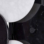 Бра светодиодное из черно-белых дисков Contrast Sample варинант исполнения - 1 | Loft Concept в Екатеринбурге