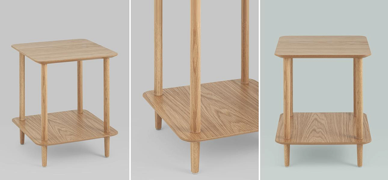 Стол приставной Tree Wilhelm квадратный Стол приставной Tree Wilhelm квадратный - Loft-Concept в Екатеринбурге