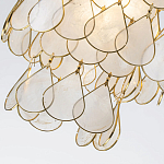 Подвесной светильник с декором из натуральной морской ракушки Iridescent Light варинант исполнения - 6 | Loft Concept в Екатеринбурге