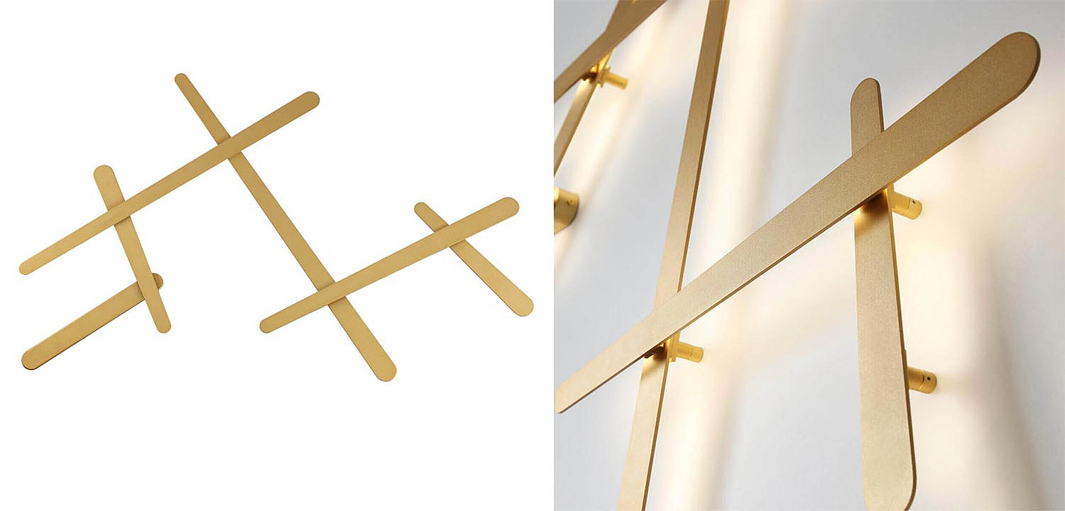 Бра Rolf Gold Labarint Lines - Loft-Concept в Екатеринбурге