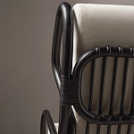 Дизайнерское кресло из ротанга Gio Ponti CONTINUUM D.163.7 BY BONACINA 1889 Armchair варинант исполнения - 3 | Loft Concept в Екатеринбурге