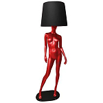 Лампа MANNEQUIN LAMP с абажуром изгибы тела варинант исполнения - 2 | Loft Concept в Екатеринбурге