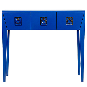 Синяя консоль Сontemporary Art Deco