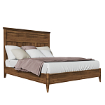 Кровать из массива бука с изголовьем Tasteful Furniture варинант исполнения - 1 | Loft Concept в Екатеринбурге