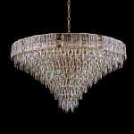 Люстра с каскадом из прозрачного хрусталя Constant Sparks варинант исполнения - 14 | Loft Concept в Екатеринбурге