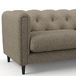 Мебельная ткань Шенилл коричневый цвет 138 см T4-28 варинант исполнения - 6 | Loft Concept в Екатеринбурге