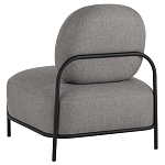 Кресло в серой рогожке  COLOR BLOCK варинант исполнения - 5 | Loft Concept в Екатеринбурге