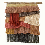 Текстильное Панно с бахромой варинант исполнения - 4 | Loft Concept в Екатеринбурге