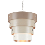 Подвесной светильник фигурный из 4-х широких колец Alternating Rings варинант исполнения - 1 | Loft Concept в Екатеринбурге