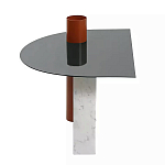 Дизайнерский журнальный стол с рельефным основанием Dutynor варинант исполнения - 1 | Loft Concept в Екатеринбурге