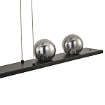 Светодиодная линейная люстра IONA Сhandelier black 103 варинант исполнения - 3 | Loft Concept в Екатеринбурге