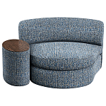 Кушетка со столиком Ulysses варинант исполнения - 2 | Loft Concept в Екатеринбурге