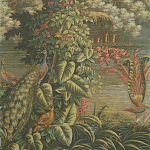 Обои ручная роспись Le Brésil Brume варинант исполнения - 4 | Loft Concept в Екатеринбурге