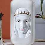 Ваза с золотисто-белыми фрагментами Faces of Imagination варинант исполнения - 5 | Loft Concept в Екатеринбурге