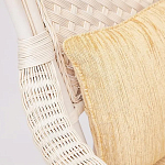 Комплект уличной мебели из ротанга Eloise белый варинант исполнения - 5 | Loft Concept в Екатеринбурге