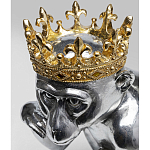 Статуэтка обезьяна в короне серебряная Golden Monkey варинант исполнения - 3 | Loft Concept в Екатеринбурге