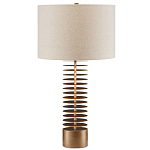 Настольная лампа с корпусом из металлических дисков Skyscraper варинант исполнения - 2 | Loft Concept в Екатеринбурге