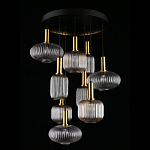 Люстра подвесная Karmelitta Smoky Black варинант исполнения - 3 | Loft Concept в Екатеринбурге