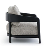 Кресло с каркасом из массива ясеня Deniaud Ash Grey Armchair варинант исполнения - 9 | Loft Concept в Екатеринбурге